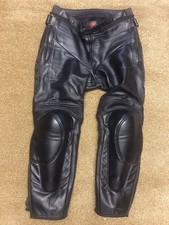 Dainese Men’s Leather Trousers Size 52 short leg... Fantastic Condition