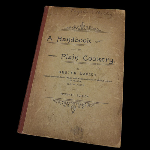 Handbook plain cookery - of,