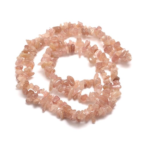 Natural gemstone bead chips - natural,