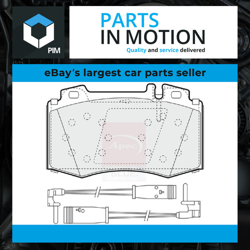 Brake pads set fits - pads,