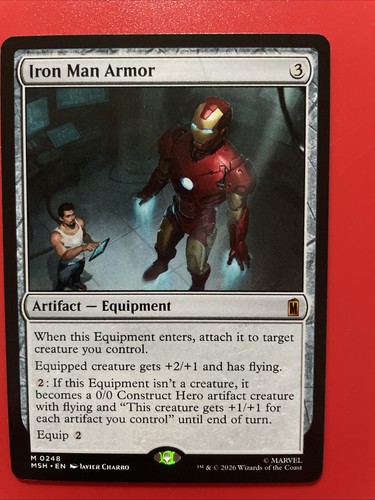 Iron man armor 0248m mtg - armor,
