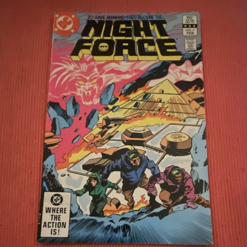 Night force dc comics - night,