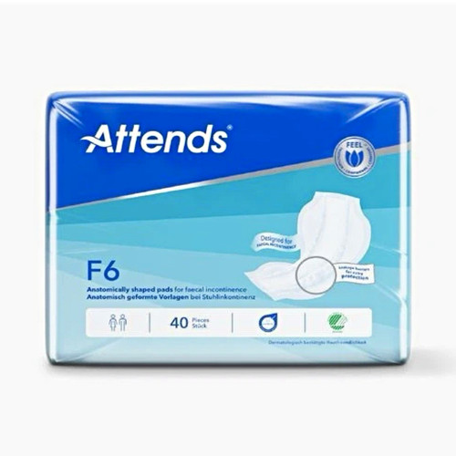 Attends incontinence pads - f6,