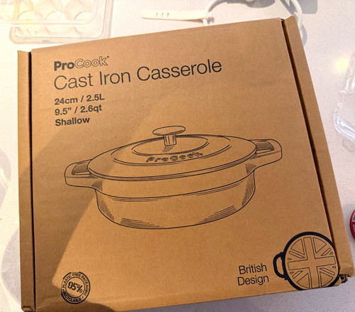 Procook cast iron shallow - iron,