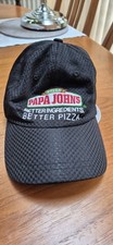 Papa Johns Pizza Baseball Cap Black