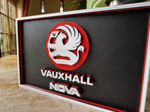 Vauxhall nova logo badge - vauxhall, |