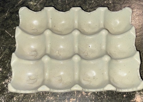 Ceramic egg tray - ceramic, in