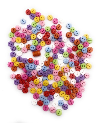 100pcs 6mm tiny coloured - 100pcs,