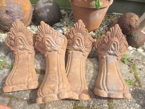 Antique iron bath feet legs - iron,
