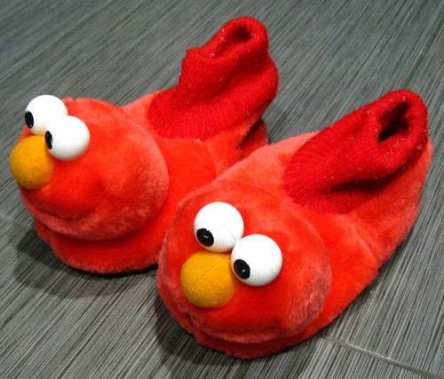 Sesame street elmo - plush, red