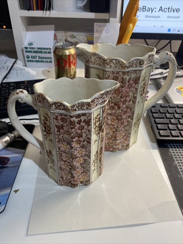 Antique jug pitcher circa - or, pitcher,