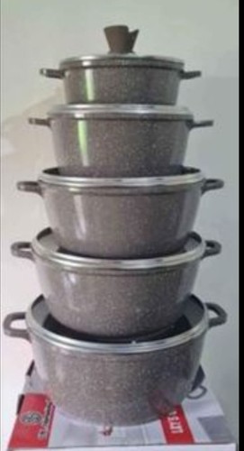 Nonstick cooking 5pots - 5pots, marble