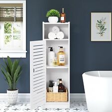 Waterproof Bathroom Cabinets, Storage Accessories Floor Standing 80x20x24cm