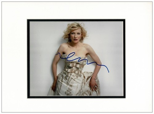 Cate blanchett autograph - cate,