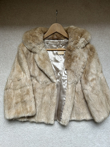 Women beige real - women’s, coat
