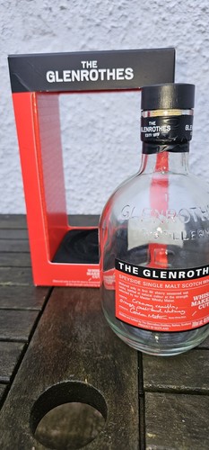 Glenrothes empty bottle with - empty,
