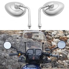 1 Pair 8mm Chrome Motorcycle
