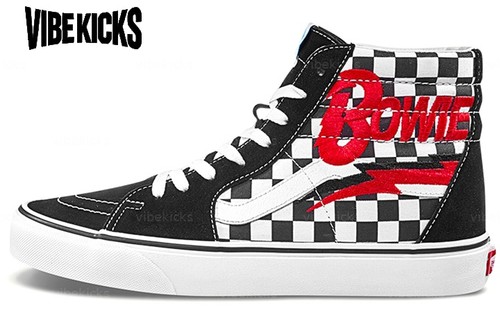 Vans david bowie sk8 hi - bowie, sk8-hi