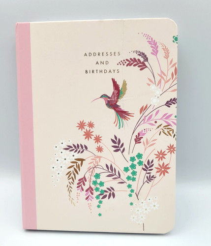 Addresses and birthdays book - addresses,