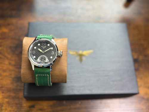 Big pilot style watch swiss - big,