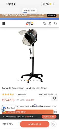 Costway standing hood hair - costway,