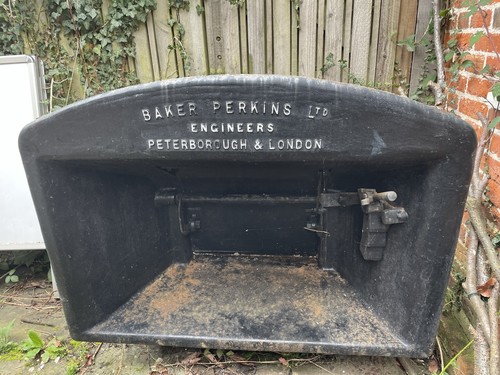Antique bread oven - bread, front