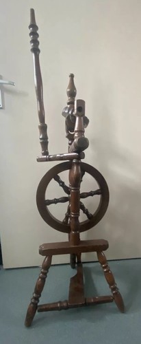 Vintage spinning wheel - spinning,