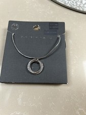 M&S Platinum Plated Necklace 