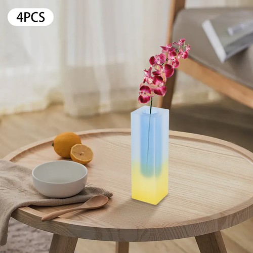 4pcs acrylic vase - 4pcs,