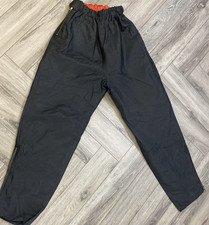 Belstaff Trialmaster XL500 Thermal Waterproof Overtrousers Sz 24"Men's Vintage