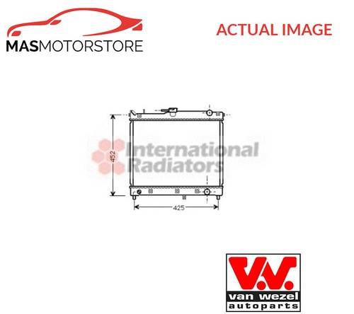 Engine cooling radiator - radiator, van