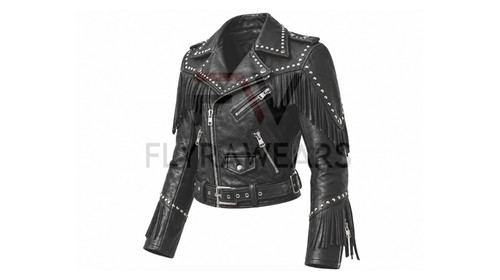 Women studded western - studded,