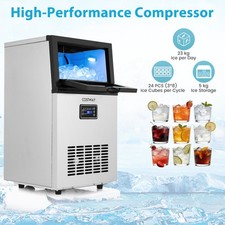 Commercial ice maker - ice, 24h