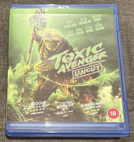 The toxic avenger blu ray - avenger, with