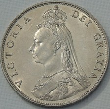 1887 Queen Victoria Jubilee Head Silver Florin, S3925, 30mm 11.31g