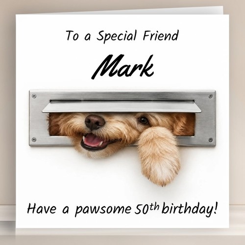 Personalised birthday card - birthday,
