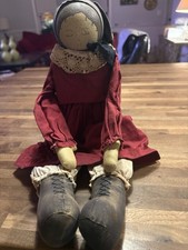 Amish Doll Gourd Head Shelf