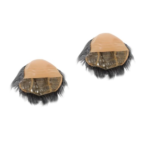 2pcs realistic bald - realistic,