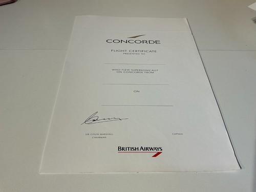 British airways concorde - british,