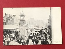 EARLY 1900s POSTCARD - MARKET PLACE, OTLEY, YORKSHIRE