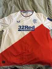 Rangers Away Football Top Size