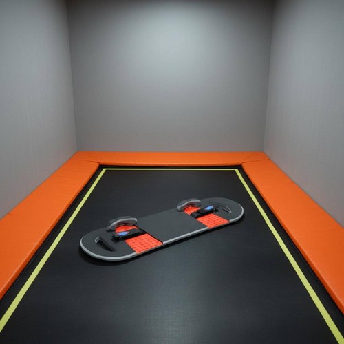 Trampoline snowboard board - snowboard,