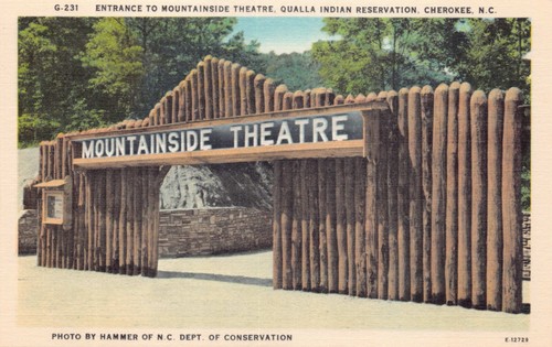 Hewn log wall - wall, entrance