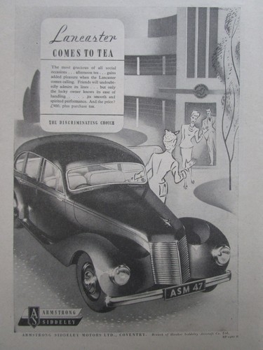 1947 pub armstrong siddeley - armstrong,