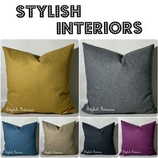 Hi-Quality Dumfries WoolenWoven Reversible Bed Cushion Covers Sofa PillowCase