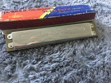 Vintage Hohner 'song band' harmonica mouth organ Tremolo Model 1  Key Of C