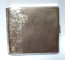 Nice *WMF* antique silver plated engraved Cigarette case
