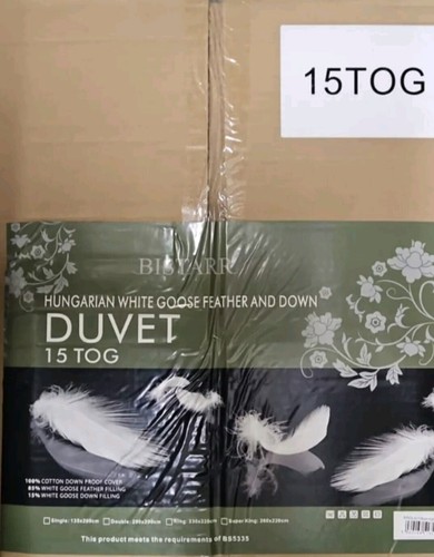 Hungarian white goose feather - goose,