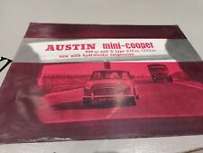 Austin Mini-Cooper 998cc and S Type 970cc & 1275cc Sales Brochure - Circa 1960's
