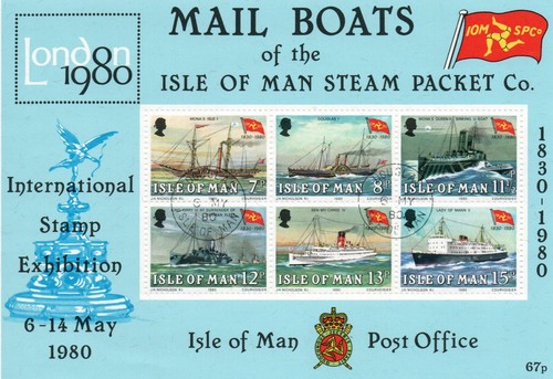 Isle man 1980 sgms176 - of,